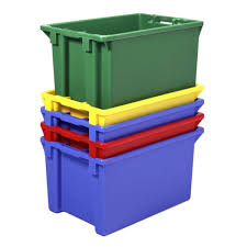 Plastic Stackable Storage Bins