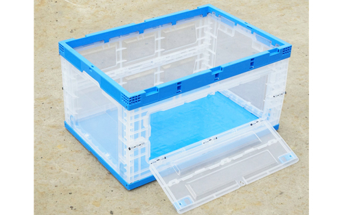 collapsible box with lid