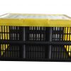 collapsible crate with wheels