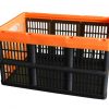 collapsible crates storage