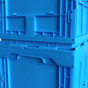 collapsible plastic crates for storage