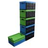 collapsible plastic storage boxes with lids