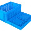 collapsible plastic storage crates