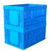 collapsible plastic storage crates