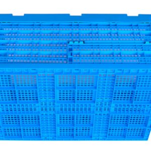 collapsible plastic storage crates