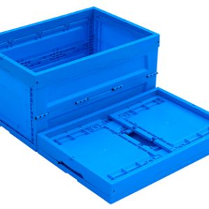 folding plastic basket