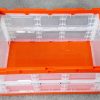 folding plastic pallet container