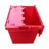 hinged lid plastic crates