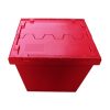 hinged lid plastic crates