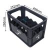 Plastic beer bottle crate