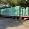 plastic milk crates shipment