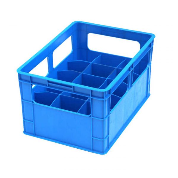 plastic soda water and beer crate