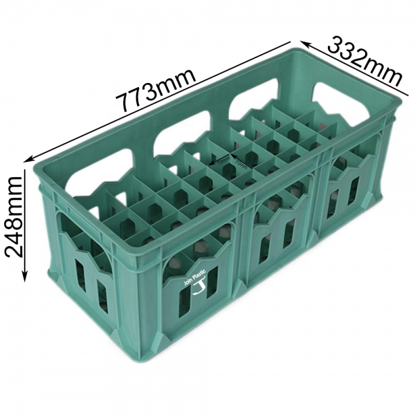 40 bottle extra large milk crate