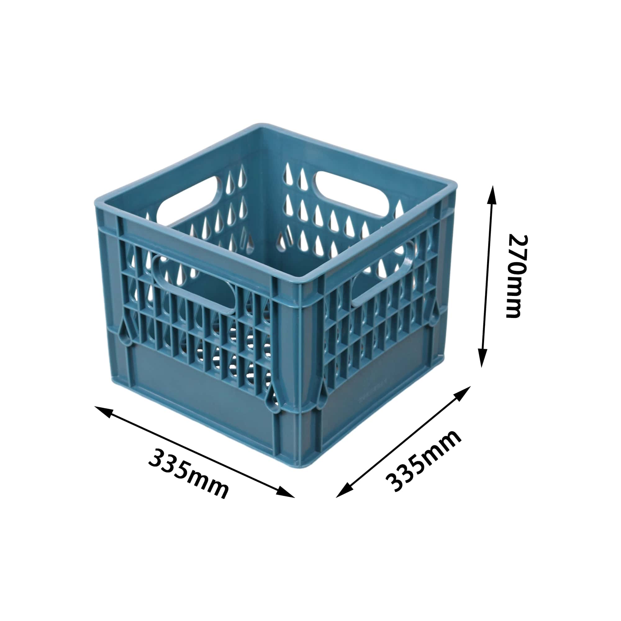 Ventilated Plastic Milk Crate