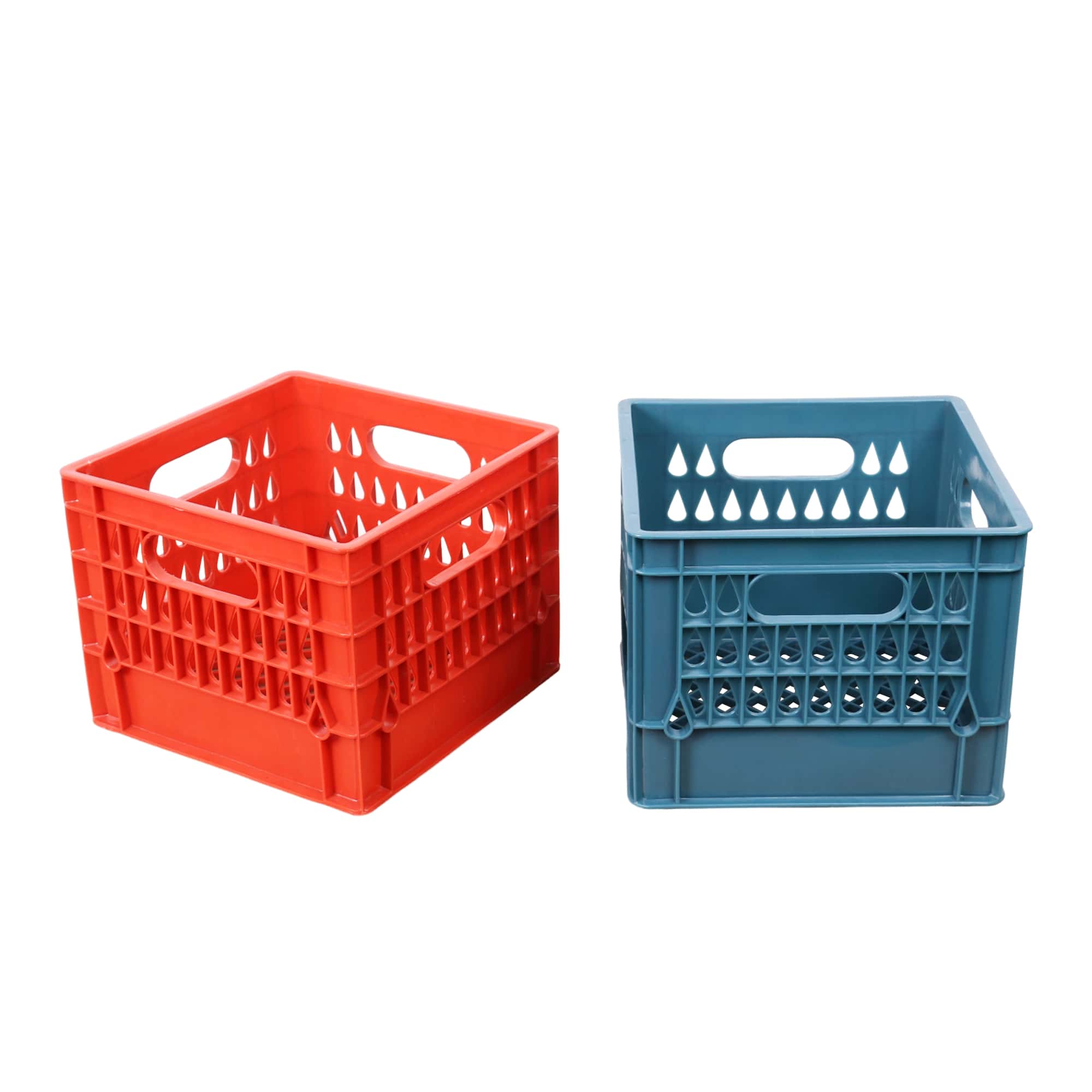 Ventilated Plastic Milk Crate